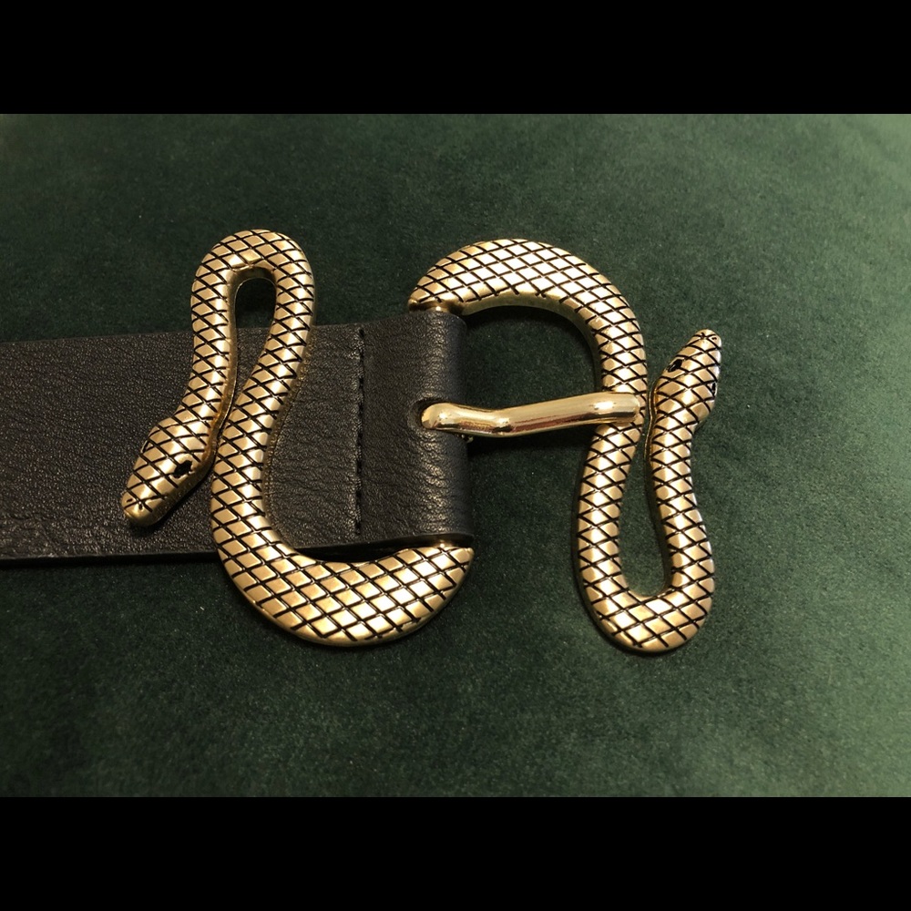 Express Snake Buckle Belt
